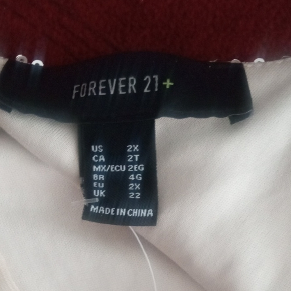 Forever 21 Silver Sparkle Sequin Mini Dress - Picture 2 of 9